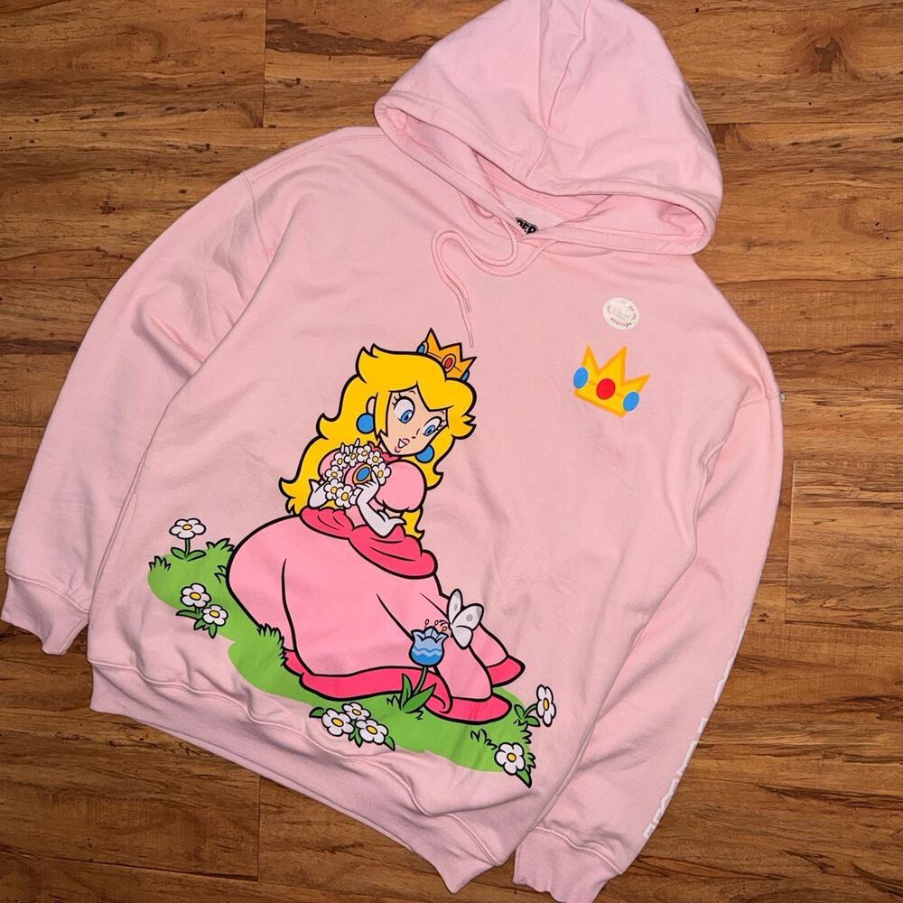 Super mario pink princess peach